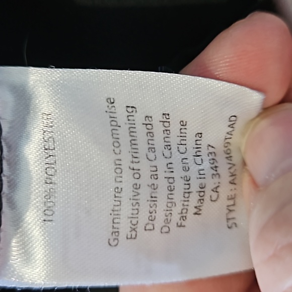 Avant top size large color black - Picture 5 of 5